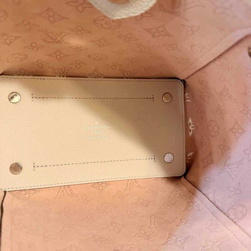 LV 米灰色 Hina pm 手提斜背包-21