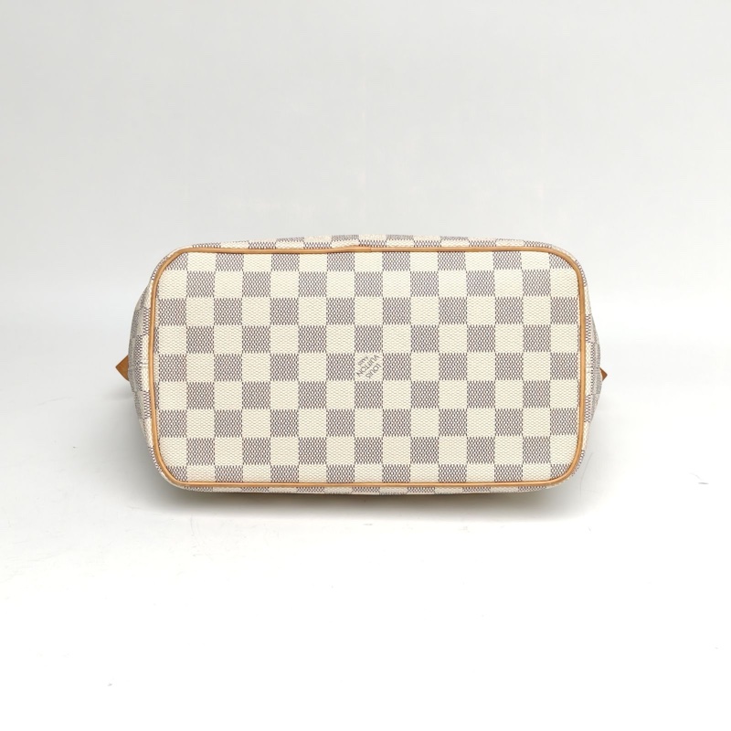 LOUIS VUITTON SaleyaTote托特包白棋格金扣2007-3