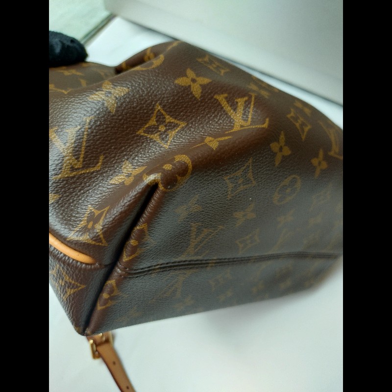 LV 老花抓皺拉鍊兩用包 M48813 turenne-7