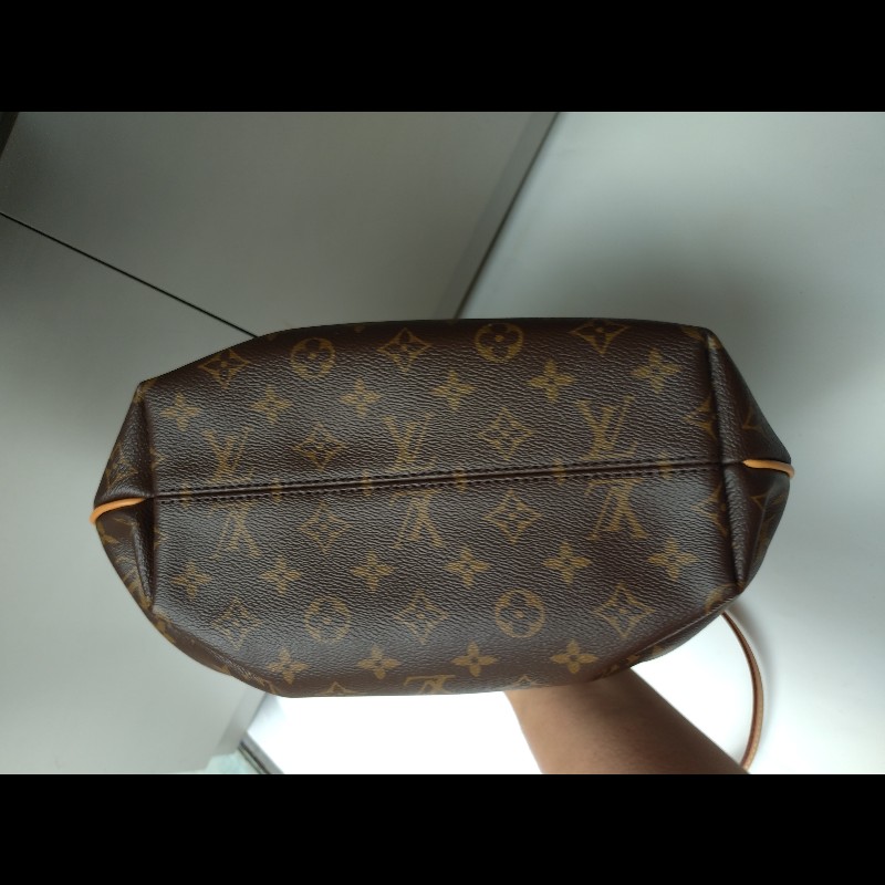 LV 老花抓皺拉鍊兩用包 M48813 turenne-9