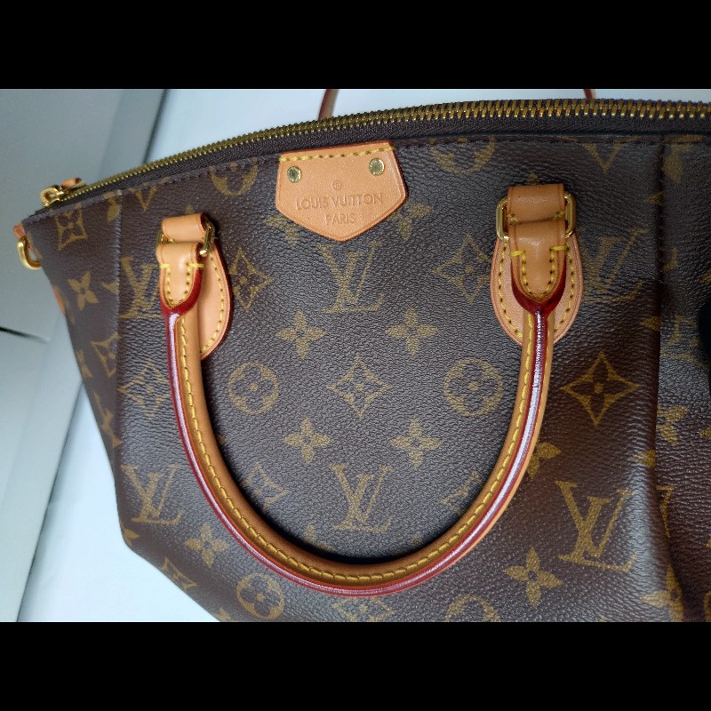 LV 老花抓皺拉鍊兩用包 M48813 turenne-19
