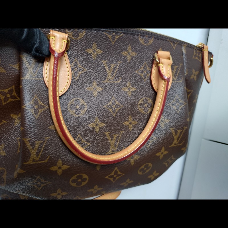 LV 老花抓皺拉鍊兩用包 M48813 turenne-20