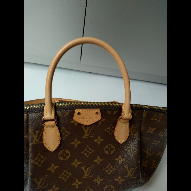 LV 老花抓皺拉鍊兩用包 M48813 turenne-22