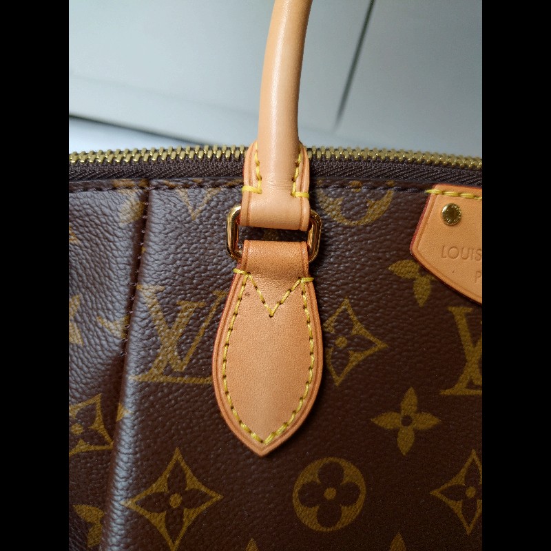 LV 老花抓皺拉鍊兩用包 M48813 turenne-24