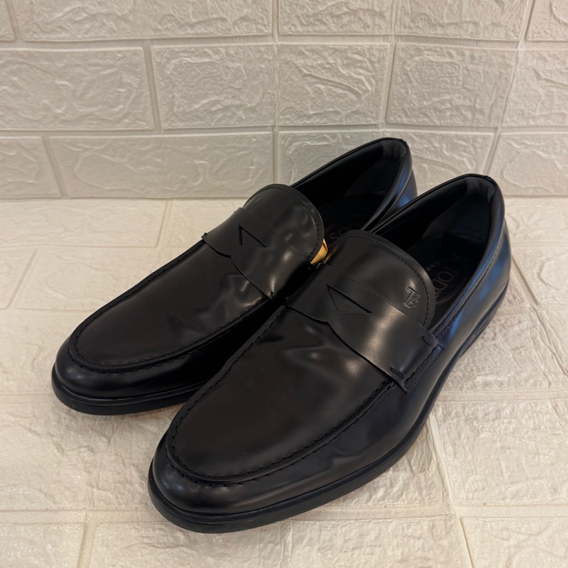 TOD’S黑色皮鞋👞9號-0