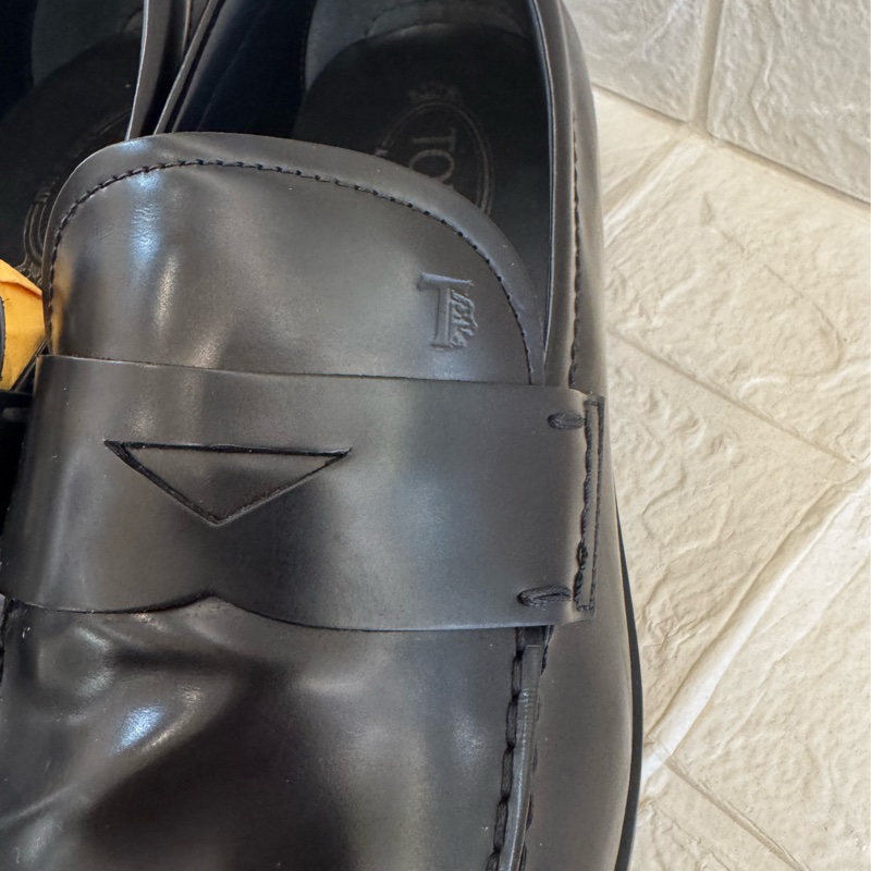 TOD’S黑色皮鞋👞9號-4