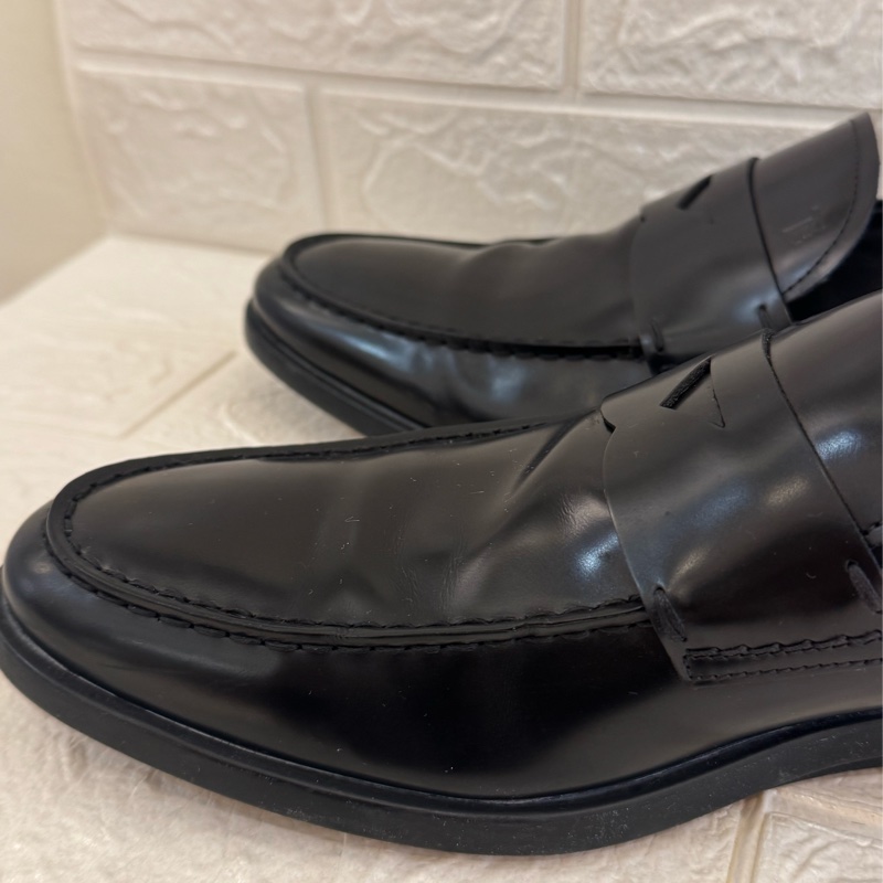 TOD’S黑色皮鞋👞9號-17