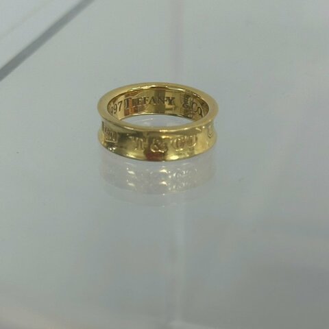 💎Han's house精品服飾💎蒂芬妮 TIFFANY & Co. 1837 黃金 K金 戒指