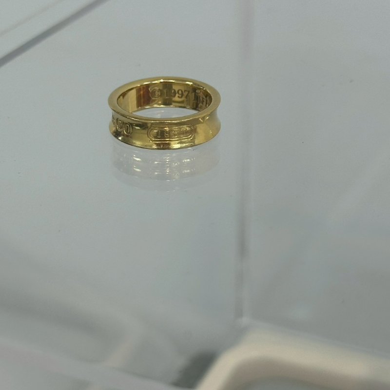 💎Han's house精品服飾💎蒂芬妮 TIFFANY & Co. 1837 黃金 K金 戒指-2