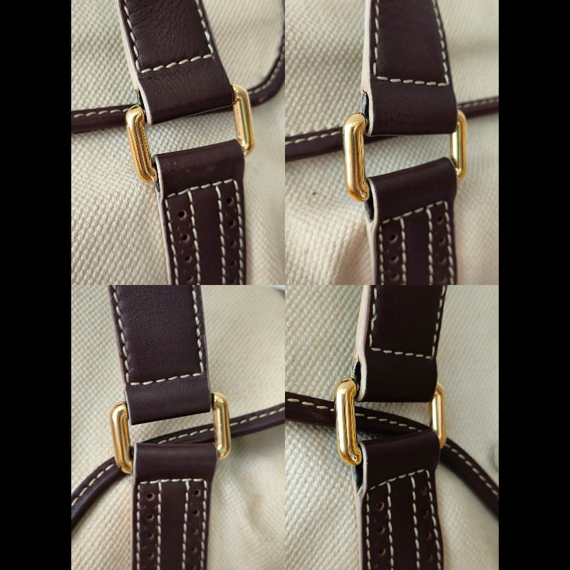 ❤️感恩月❤️折扣最後倒數至5/31‼️㊣✨CELINE✨思琳 帆布 皮革 凱旋門 復古 老錢風 法棍包 手提包 肩背包/二手包/保證正品🌳二手樹屋🌳-55