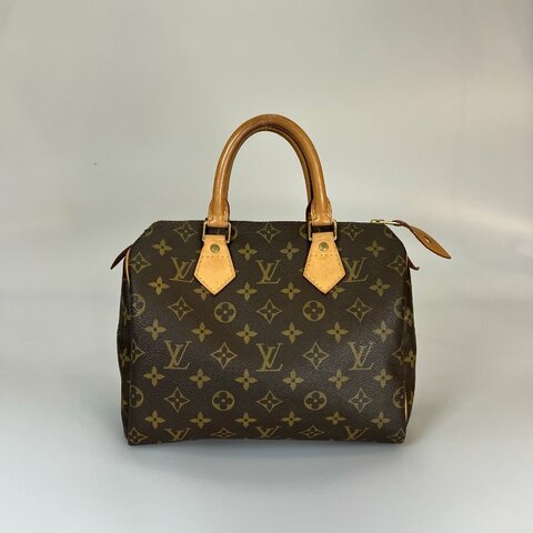 LV  老花SPEEDY25手提包