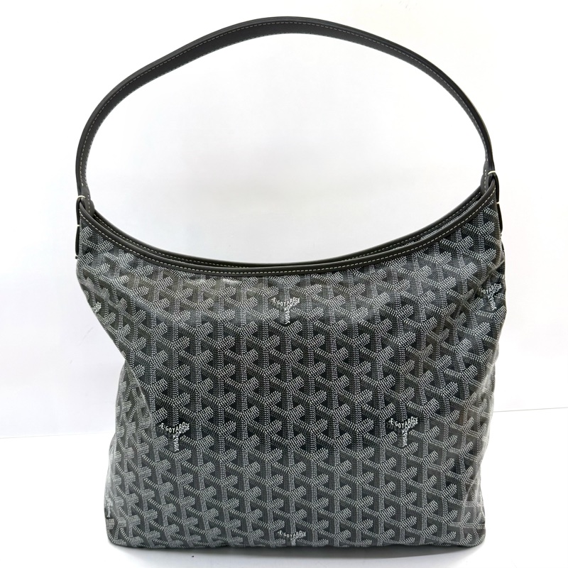 GOYARD 灰色帆布BOHEME PM SAC HOBO肩背包-1