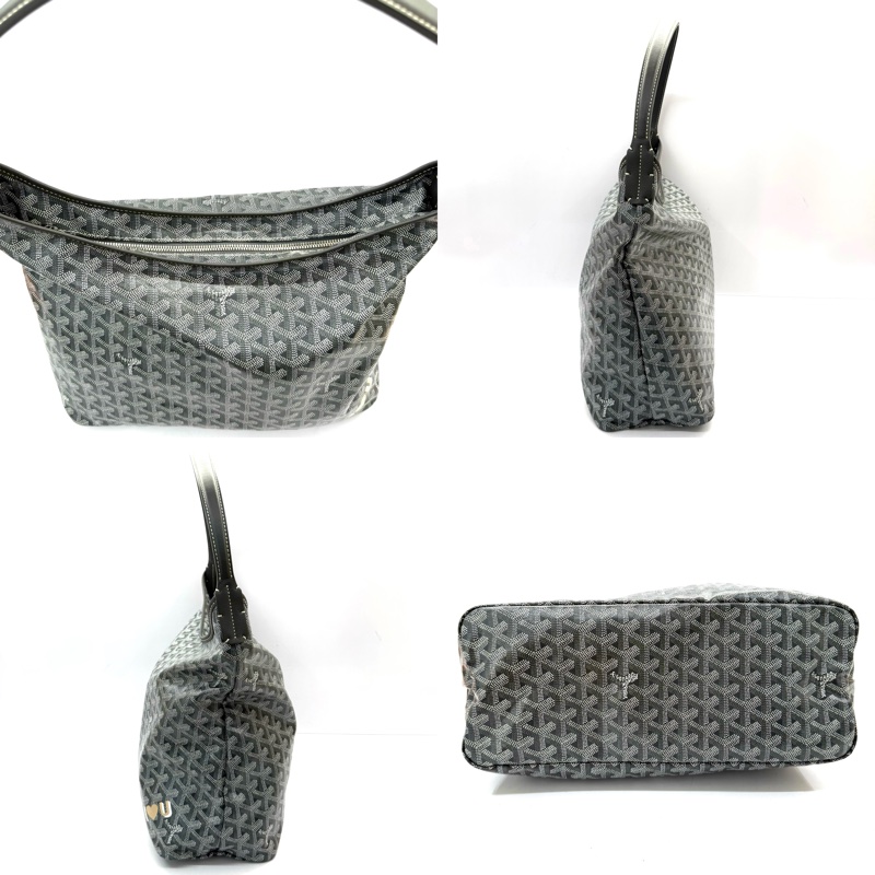 GOYARD 灰色帆布BOHEME PM SAC HOBO肩背包-3