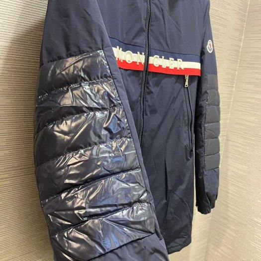 💎Han's house精品服飾💎moncler 防風 防水 尼龍 風衣 內 羽絨 連帽 外套 現貨 青年款-2