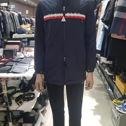 💎Han's house精品服飾💎moncler 防風 防水 尼龍 風衣 內 羽絨 連帽 外套 現貨 青年款-8