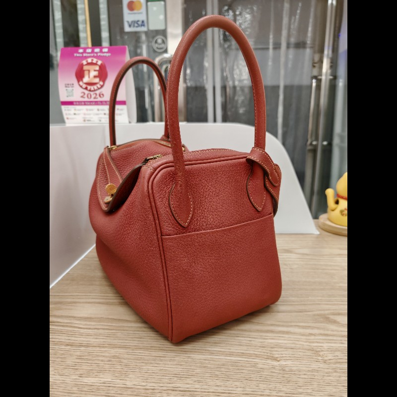 Hermes Lindy26三文魚色-2