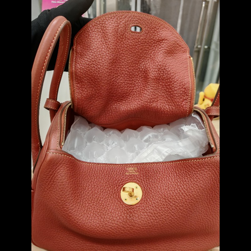 Hermes Lindy26三文魚色-15