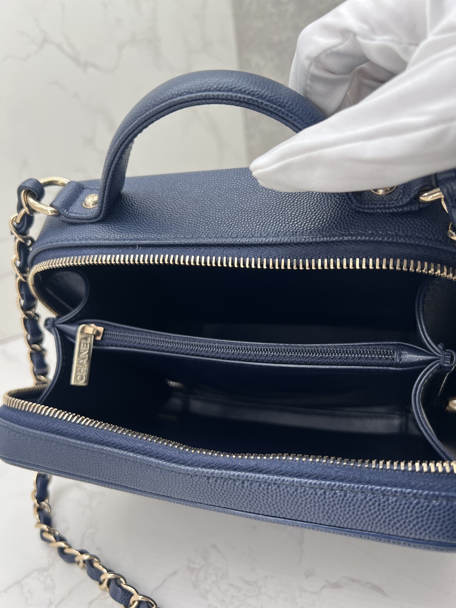 香緹國際精品 CHANEL Vanity case 中號 鍊帶 肩背包 1009-7