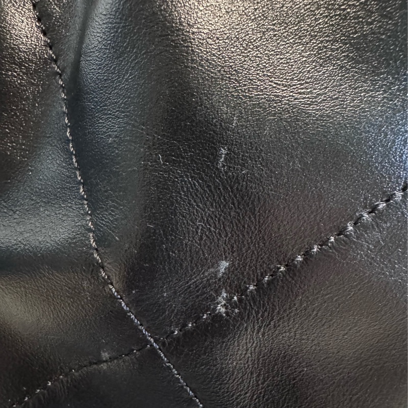 CHANEL 香奈兒 22 Bag, 小號hobo黑金垃圾袋-28