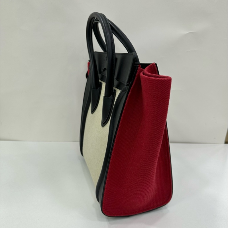 Celine 思琳 Luggage 笑臉包 拼色 拼皮-2