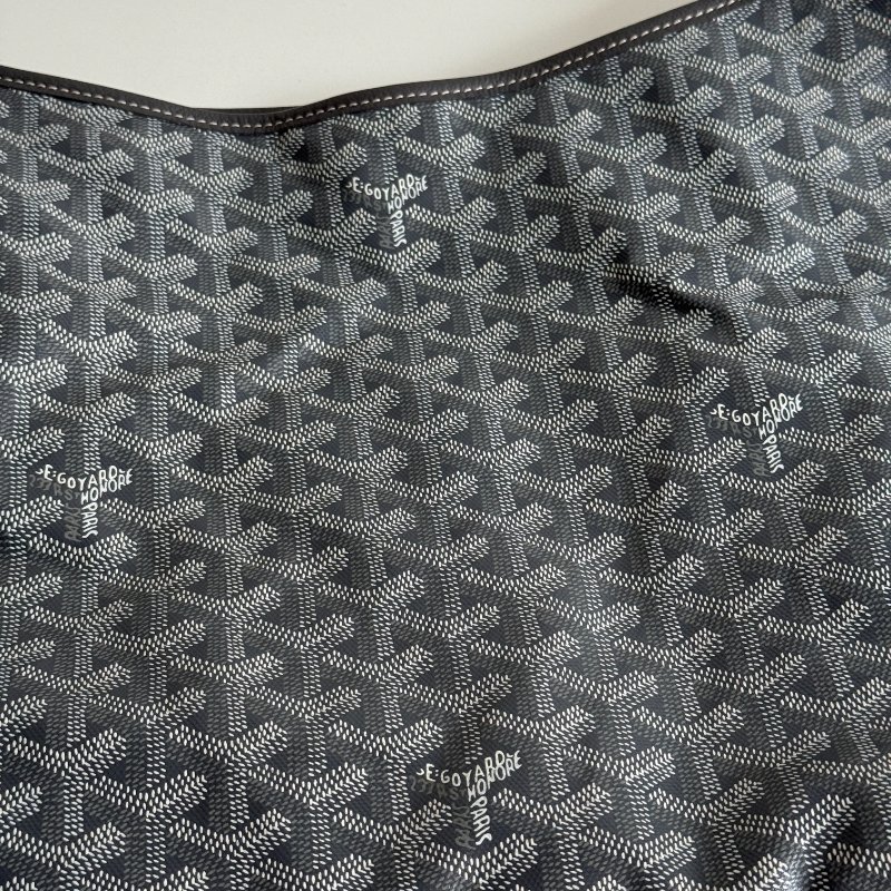98新🩶 有購證🙌🏻 Goyard 戈雅 Hobo 灰-14