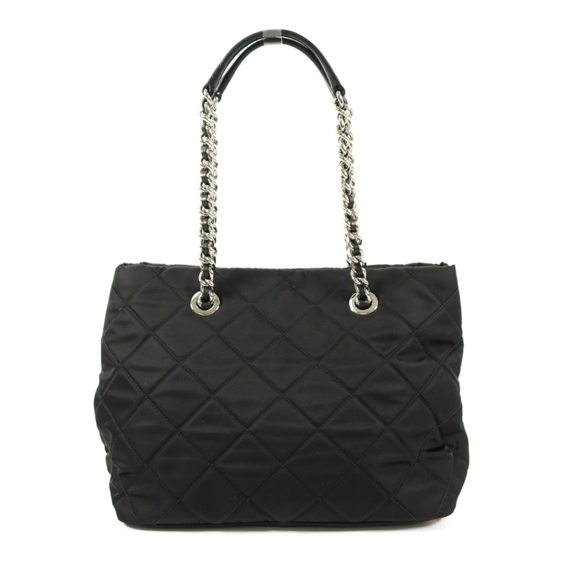 PRADA 尼龍Shoulder Bag鏈帶肩背袋-1