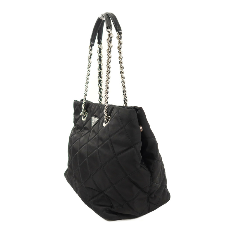 PRADA 尼龍Shoulder Bag鏈帶肩背袋-2