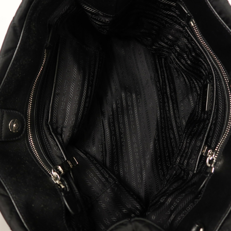 PRADA 尼龍Shoulder Bag鏈帶肩背袋-9