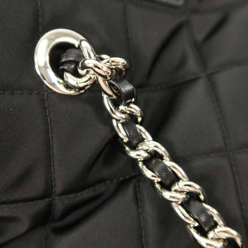 PRADA 尼龍Shoulder Bag鏈帶肩背袋-15