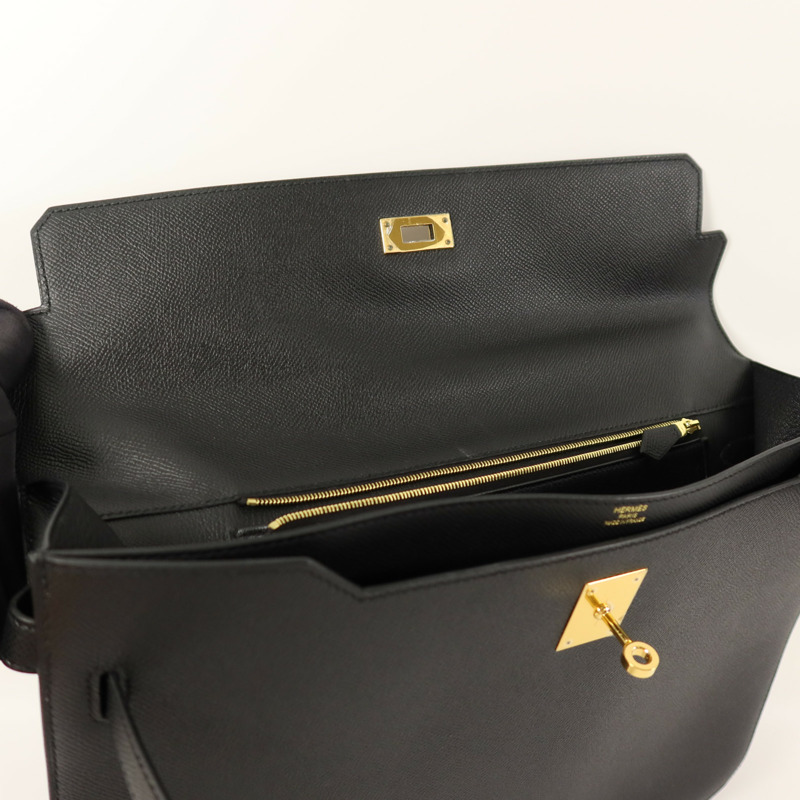 HERMES Epsom皮革Kelly Depeches 36手拿包-4