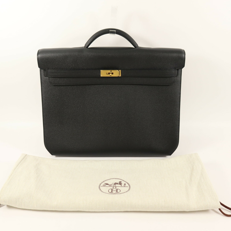 HERMES Epsom皮革Kelly Depeches 36手拿包-14