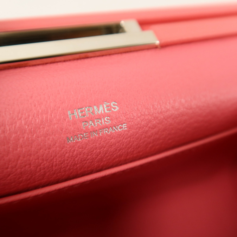 HERMES Evercolor皮革Clic-H 21肩背袋-12