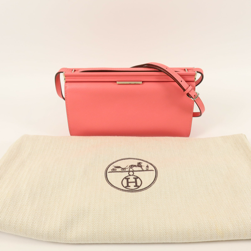 HERMES Evercolor皮革Clic-H 21肩背袋-17