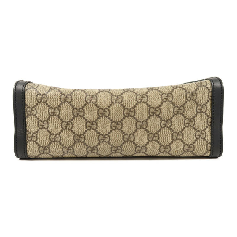GUCCI 塗層帆布Padlock Small鏈帶肩背袋-4