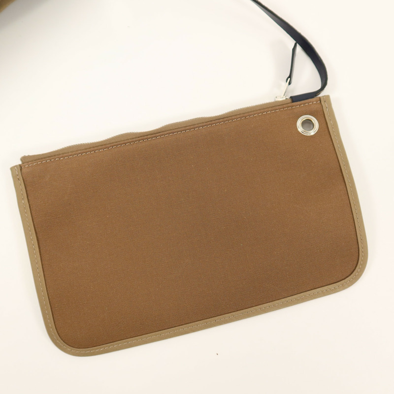 HERMES 帆布Herbag PM手挽肩背兩用袋Etoupe-10