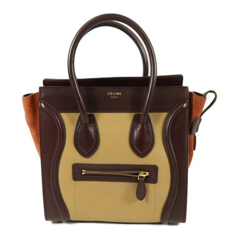 CELINE 牛皮皮革Mirco Luggage手挽袋