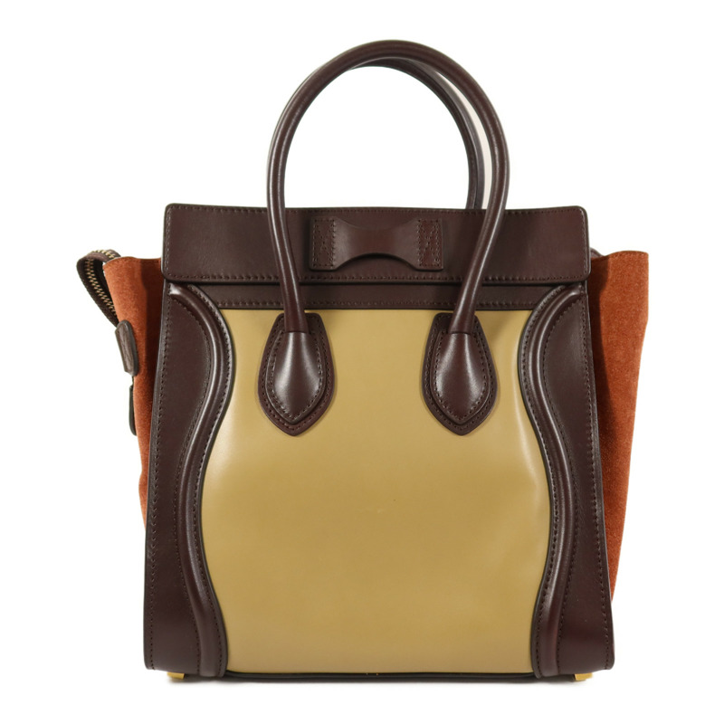 CELINE 牛皮皮革Mirco Luggage手挽袋-1