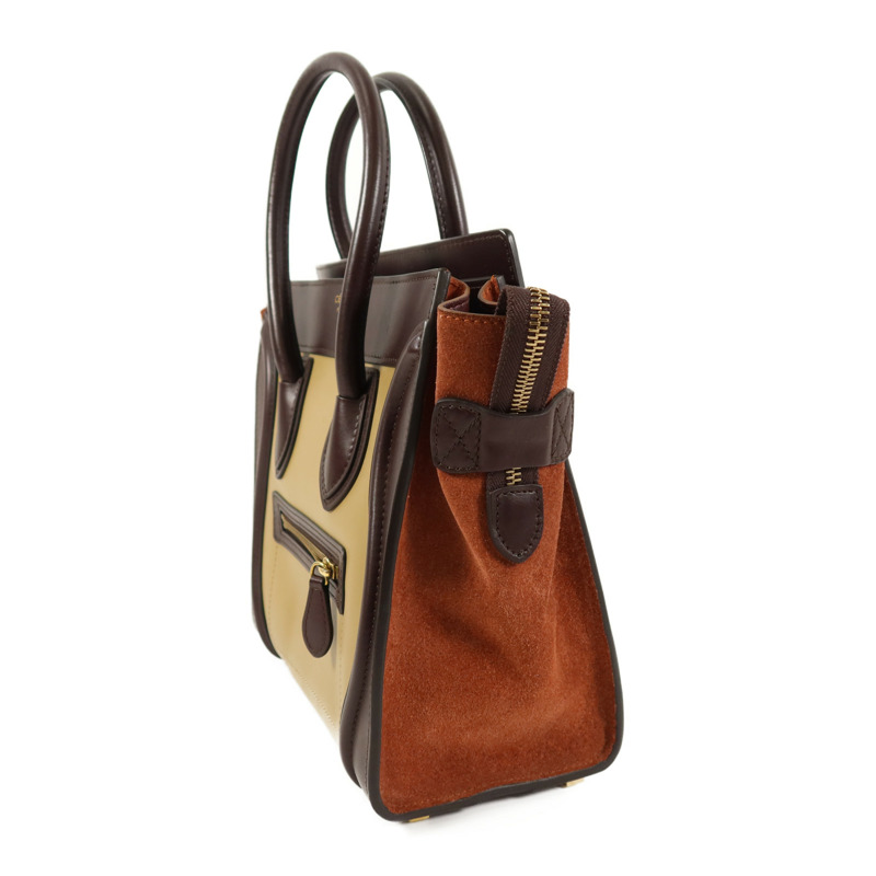 CELINE 牛皮皮革Mirco Luggage手挽袋-2