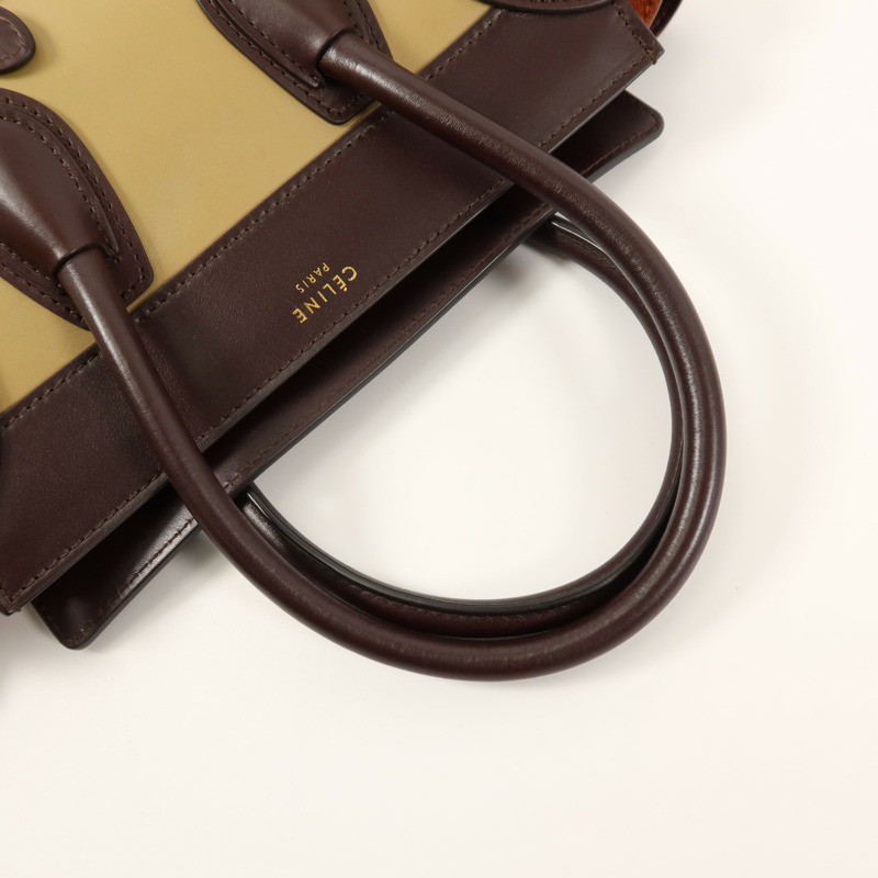 CELINE 牛皮皮革Mirco Luggage手挽袋-4