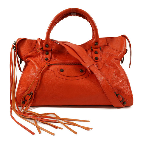 BALENCIAGA 羊皮皮革Classic City Medium手挽肩背兩用袋