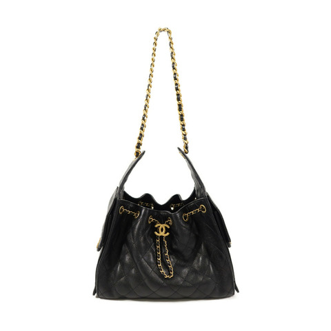 CHANEL 牛皮皮革Chanel 25 Small鏈帶肩背袋