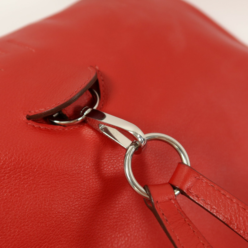 HERMES Evercolor皮革Bridado Backpack背包-9