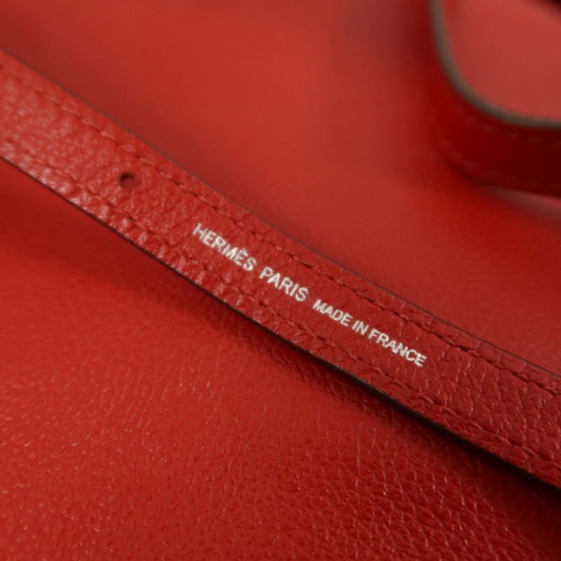 HERMES Evercolor皮革Bridado Backpack背包-10