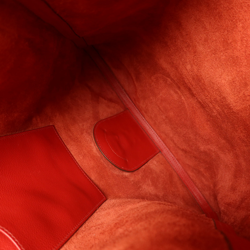 HERMES Evercolor皮革Bridado Backpack背包-12