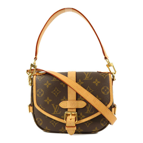 LOUIS VUITTON Monogram Saumur BB手挽肩背兩用袋