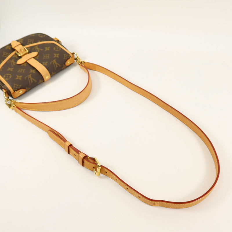 LOUIS VUITTON Monogram Saumur BB手挽肩背兩用袋-4