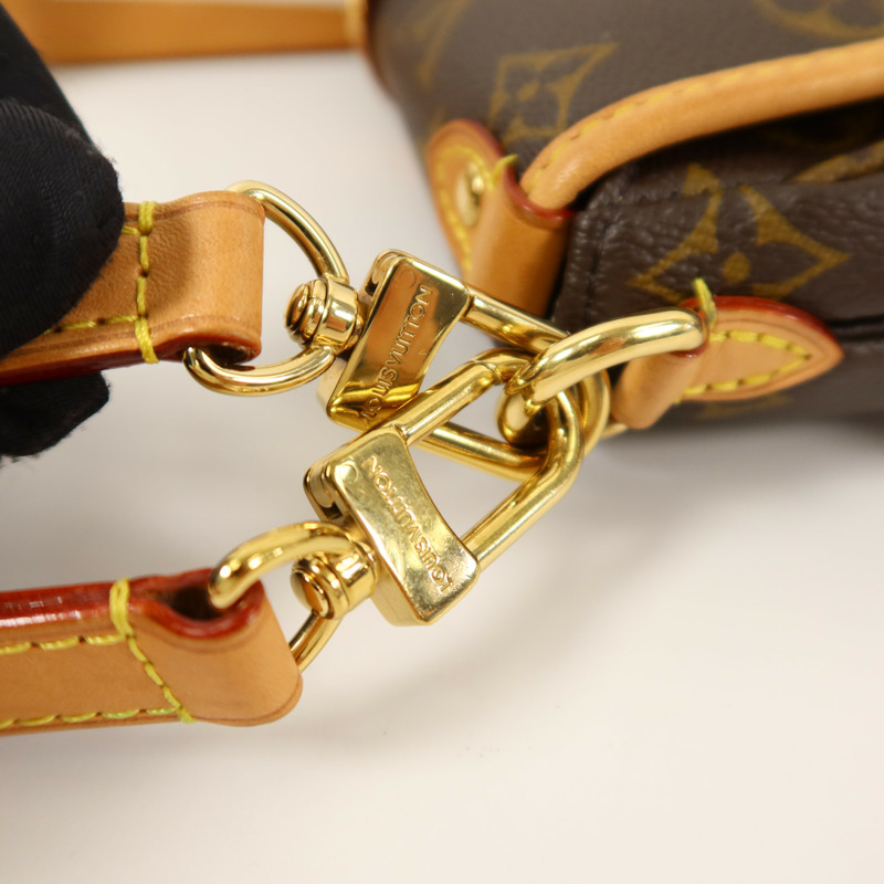 LOUIS VUITTON Monogram Saumur BB手挽肩背兩用袋-13