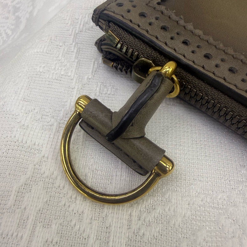 Gucci Duilio Brogue Clutch Bag-9