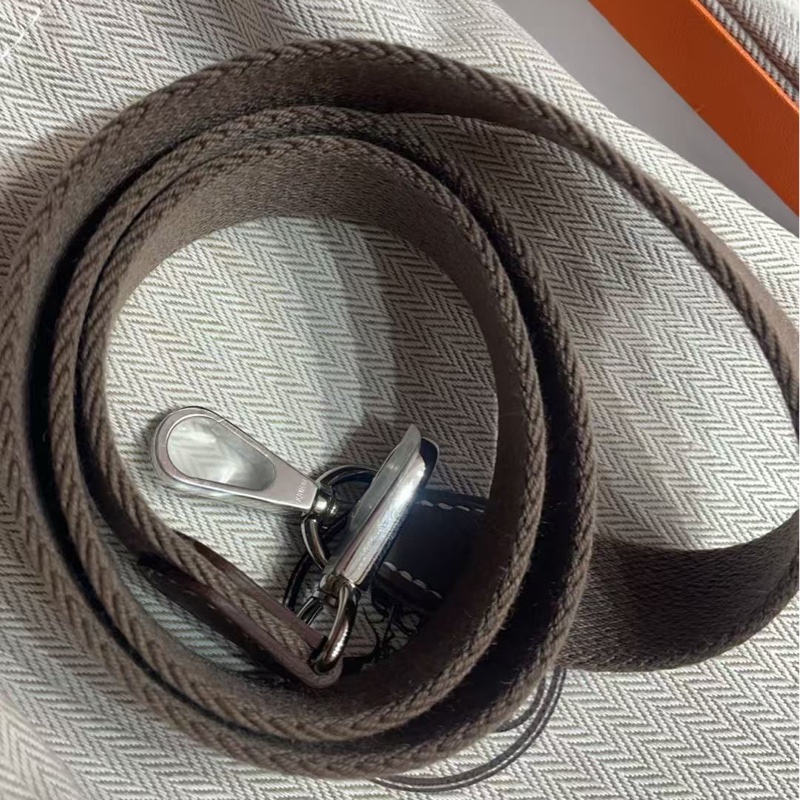 Hermes 全新閒置 mini evelyne大象灰/銀扣-3