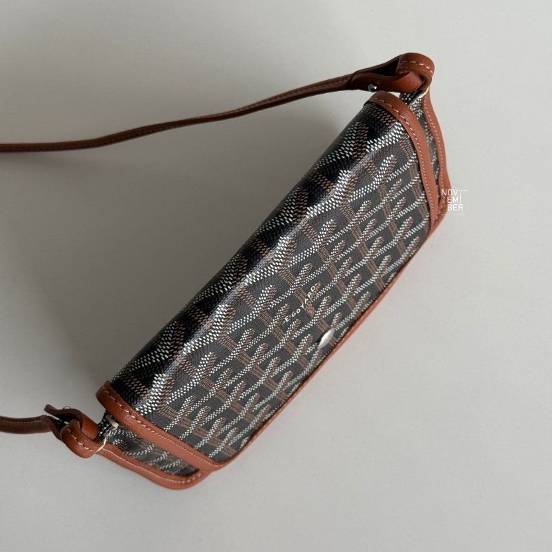 99新🆕 Goyard 戈雅 信封包 棕色-2